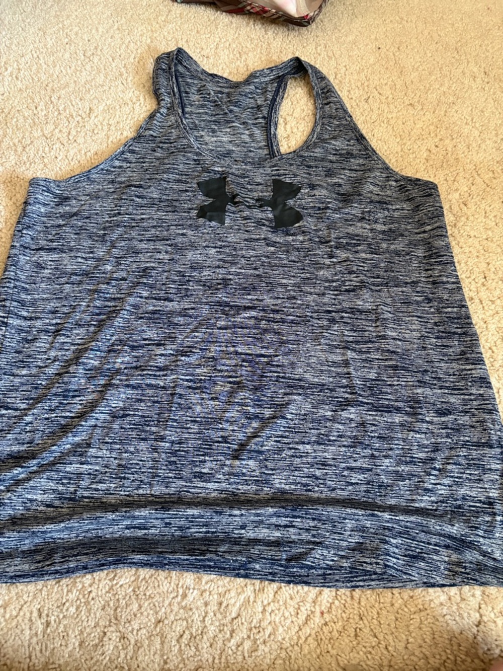 Under Armour Women’s Navy Space-Dye Racerback Tank
